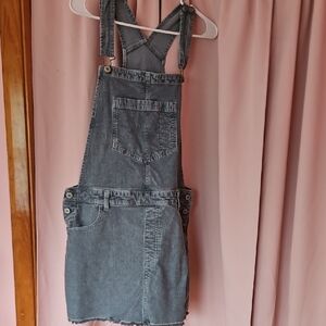 AE Denim Overall Dress